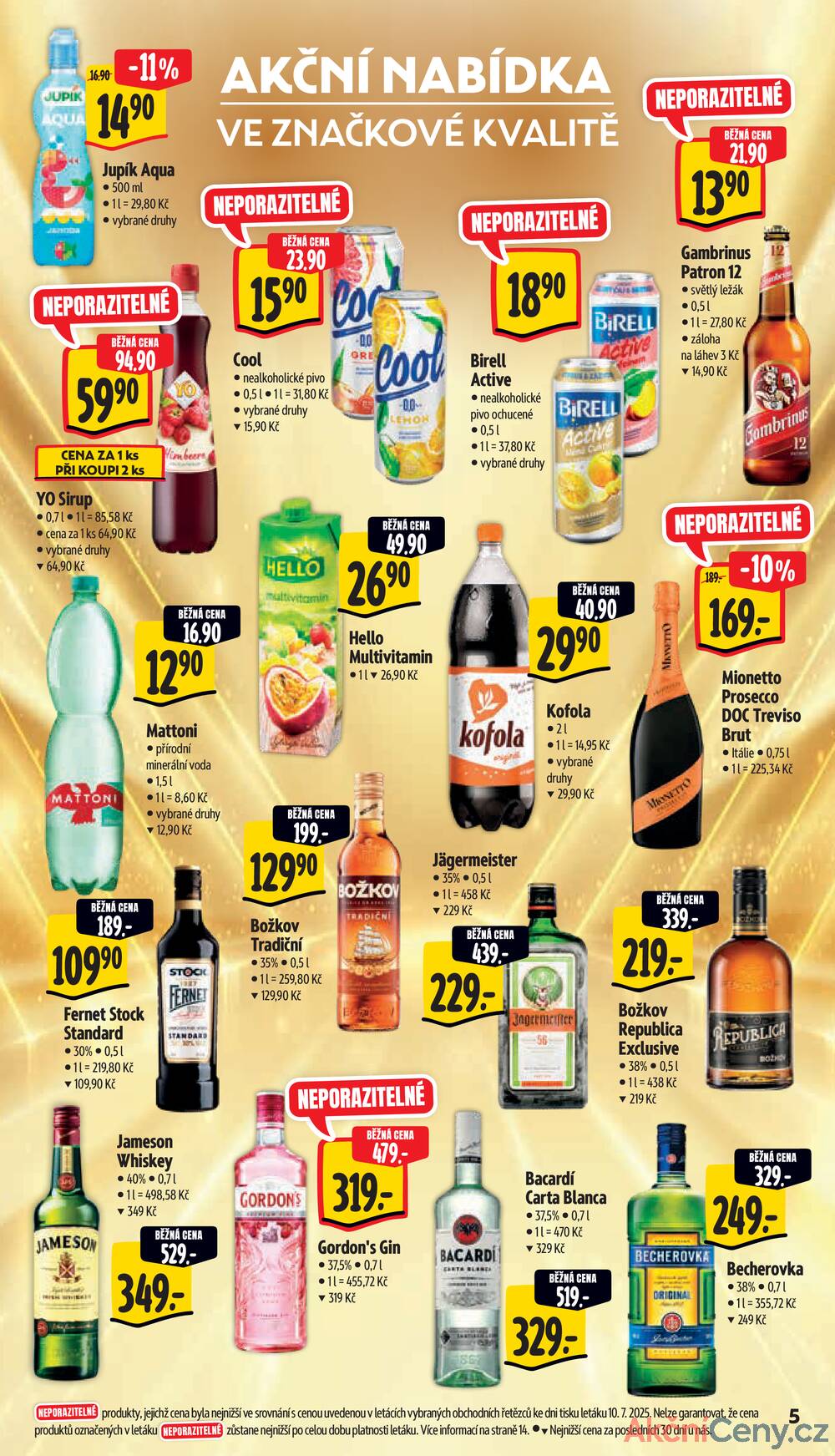 Leták Albert - Albert Supermarket Jihomoravský od 16.7. do 22.7.2025 - strana 10