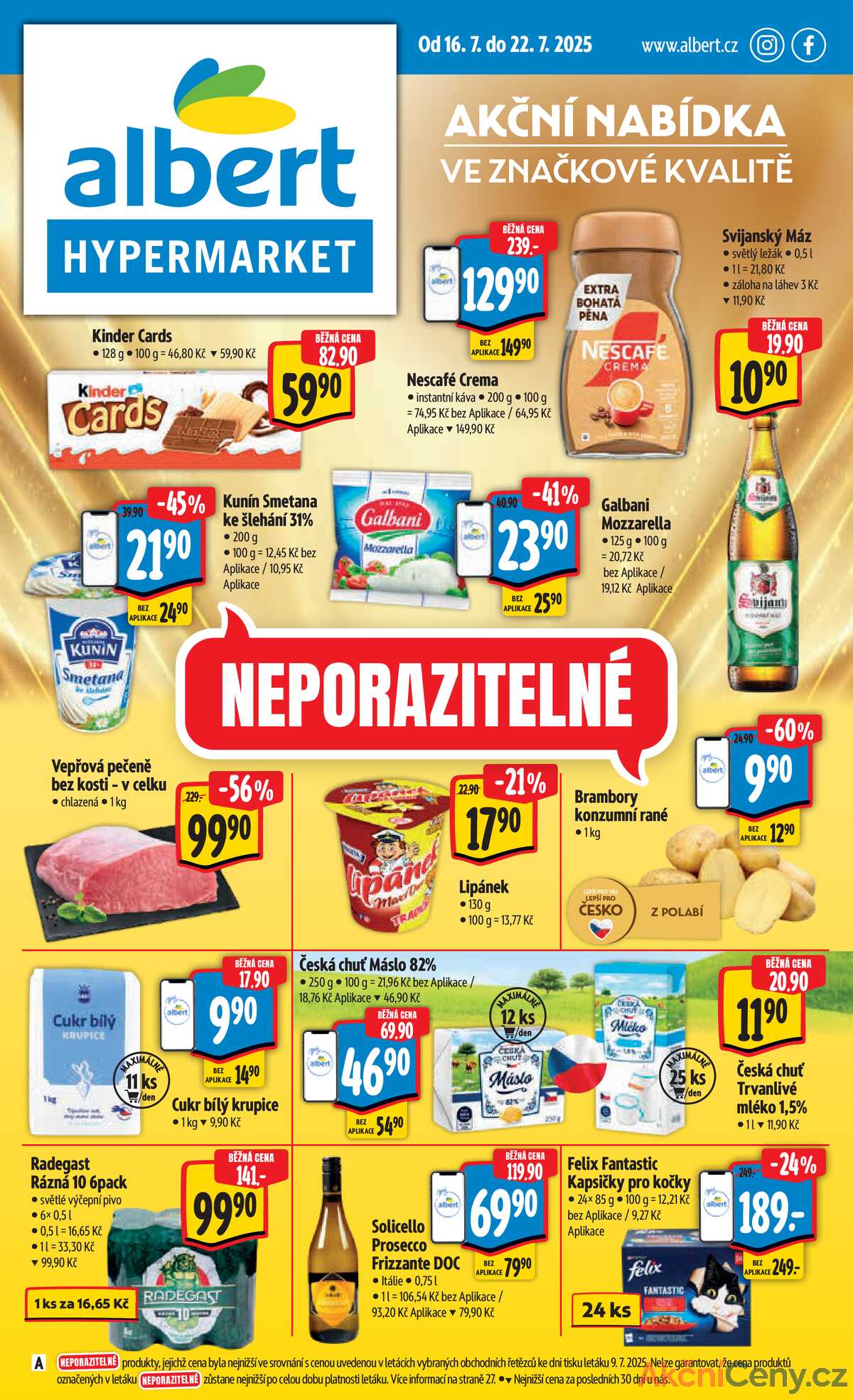 Albert  Hypermarket od 16.7. do 22.7.2025 strana 1