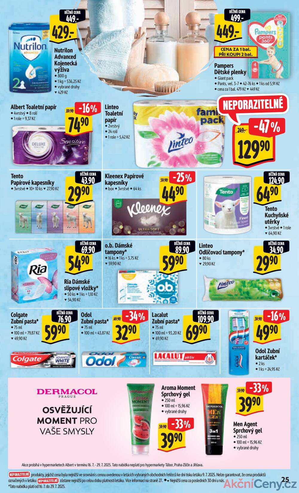 Leták Albert - Albert Hypermarket Jihomoravský od 16.7. do 22.7.2025 - strana 33