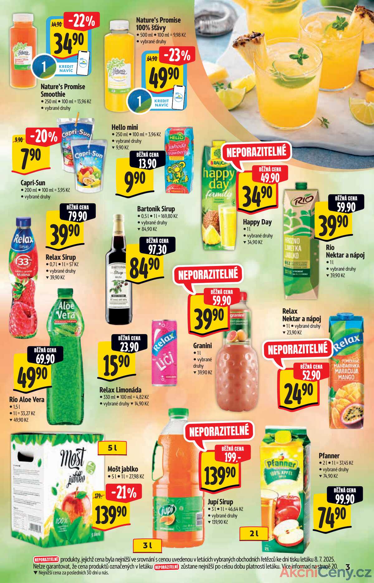 Albert  Hypermarket katalog  Drinks od 16.7. do 29.7.2025 strana 3