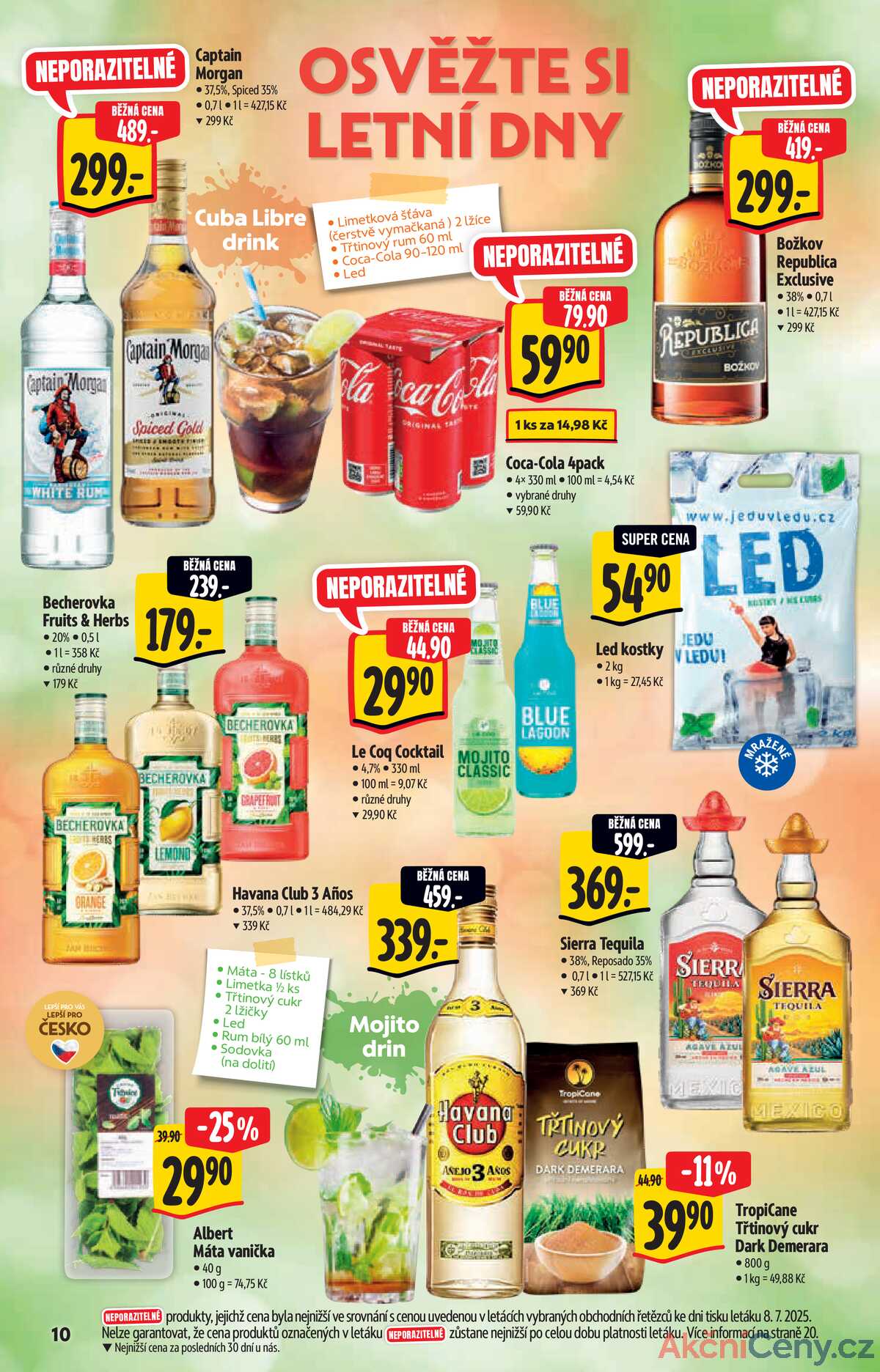 Albert  Hypermarket katalog  Drinks od 16.7. do 29.7.2025 strana 10