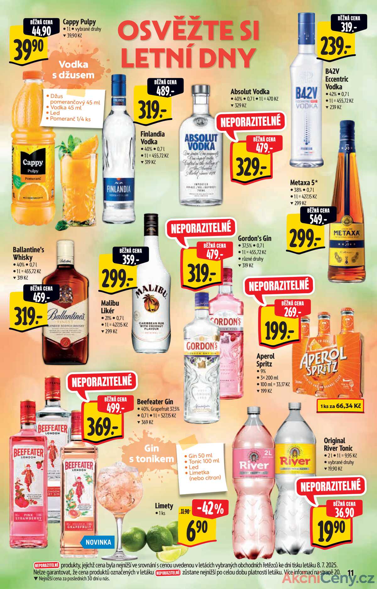 Albert  Hypermarket katalog  Drinks od 16.7. do 29.7.2025 strana 11