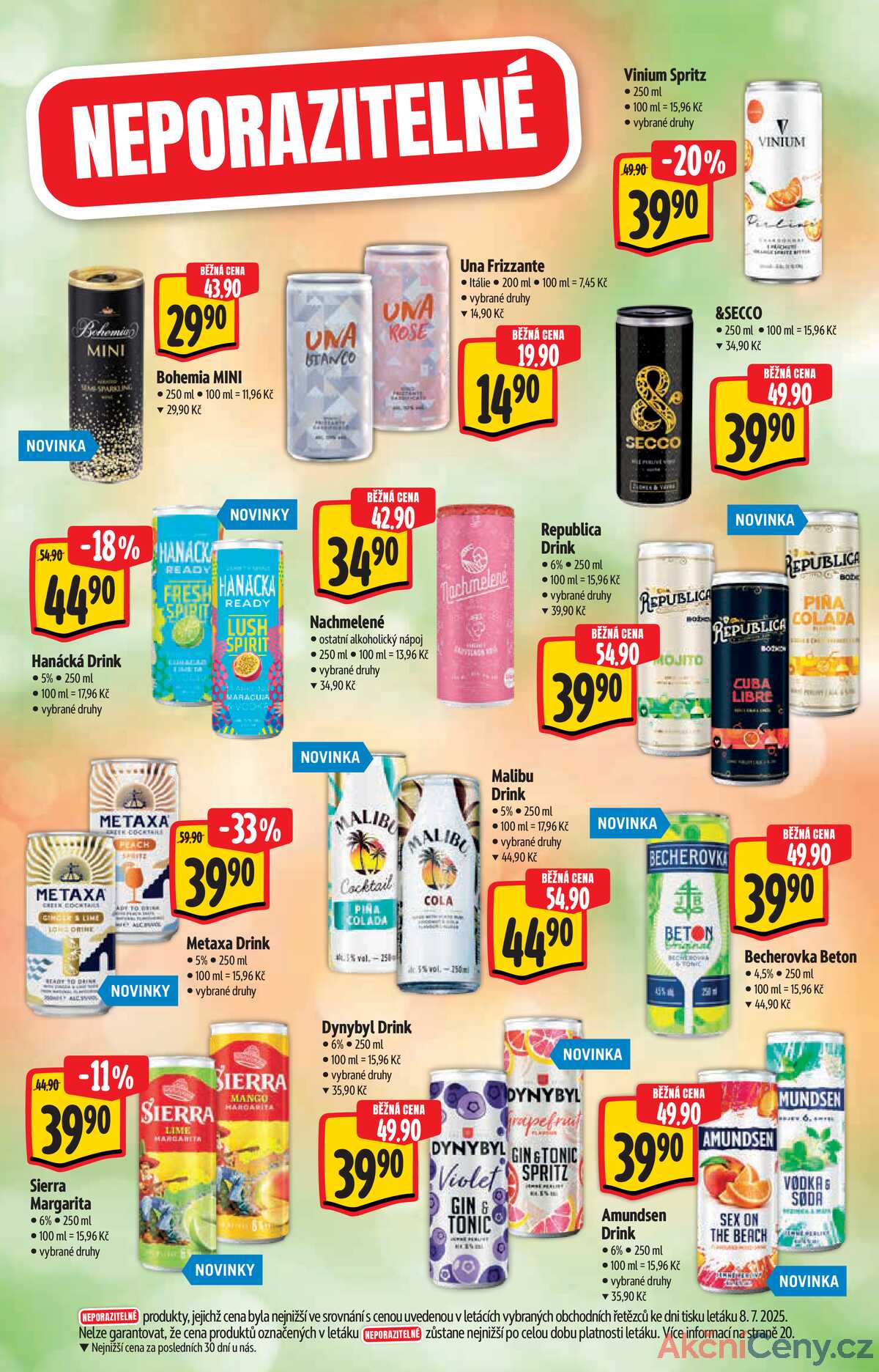 Albert  Hypermarket katalog  Drinks od 16.7. do 29.7.2025 strana 25