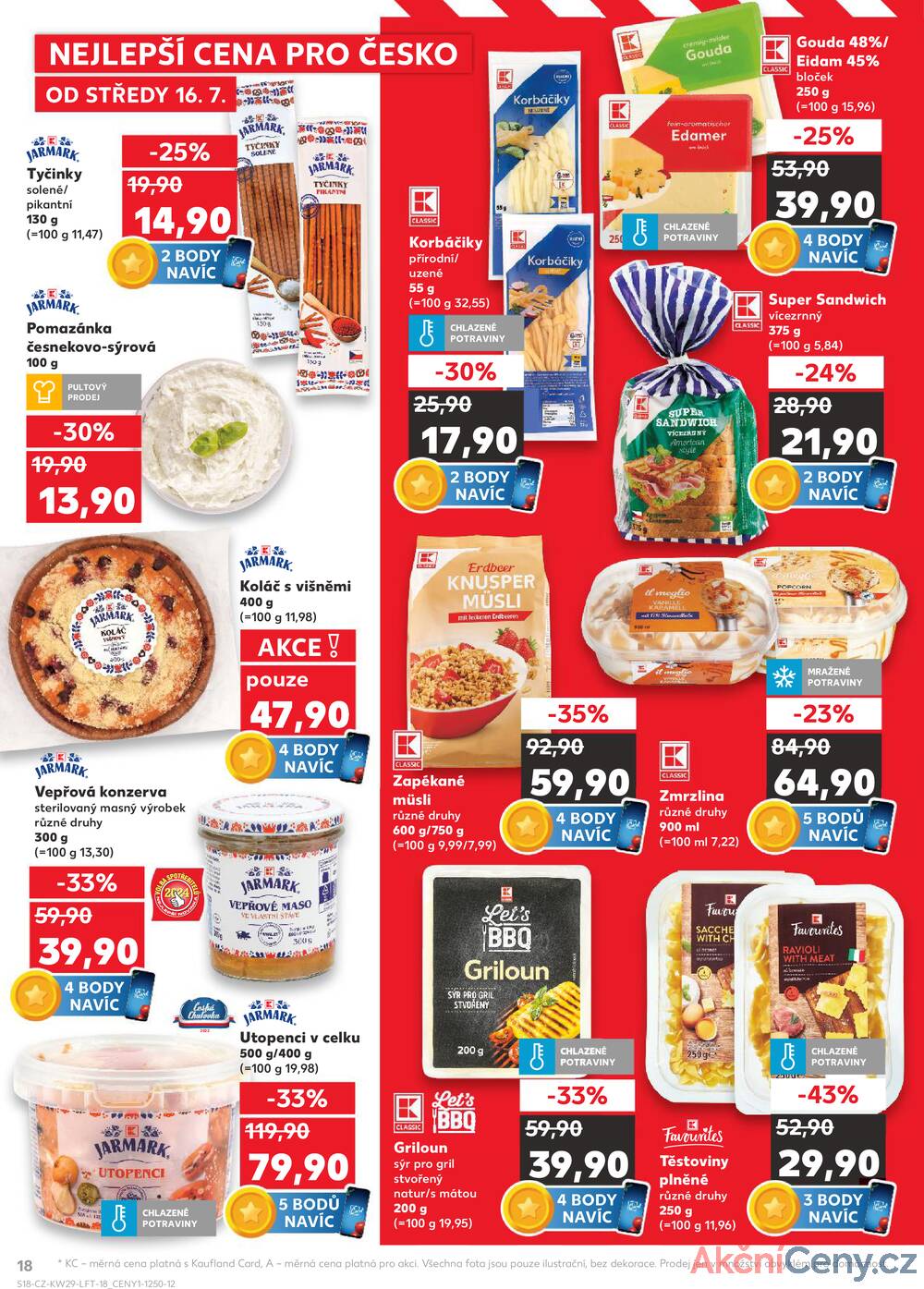 Leták Kaufland - Kaufland 16.7. - 22.7. - Kaufland - Marianské Lázně - strana 18