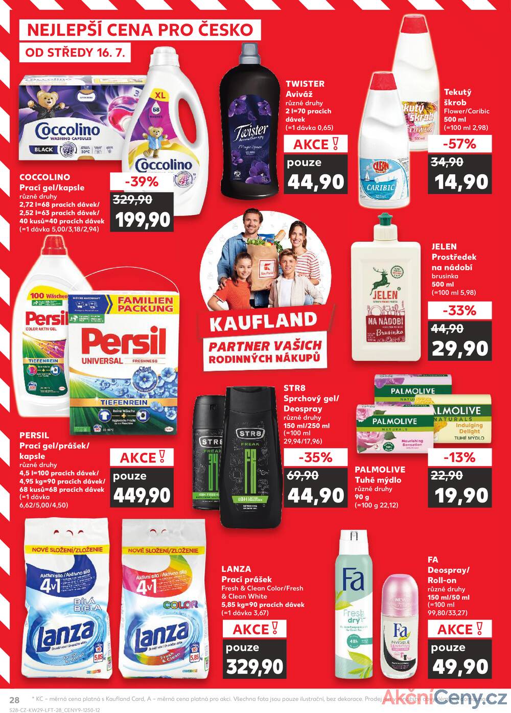 Leták Kaufland - Kaufland 16.7. - 22.7. - Kaufland - Marianské Lázně - strana 28