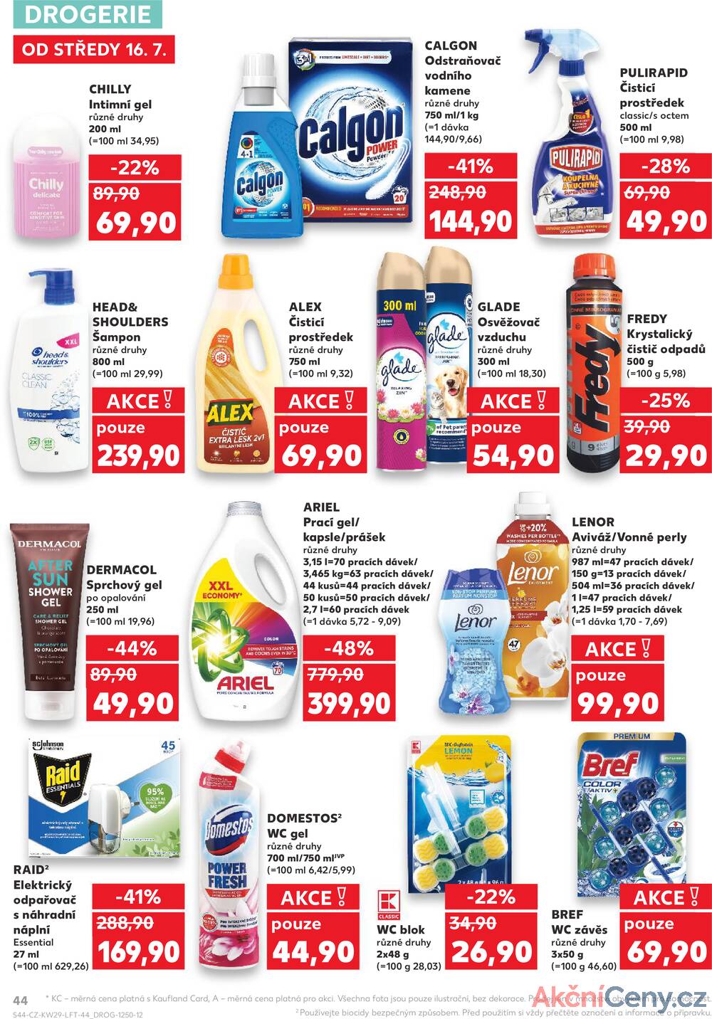 Leták Kaufland - Kaufland 16.7. - 22.7. - Kaufland - Marianské Lázně - strana 44