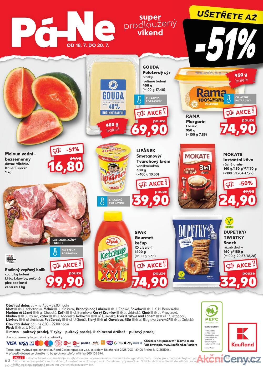Leták Kaufland - Kaufland 16.7. - 22.7. - Kaufland - Marianské Lázně - strana 60