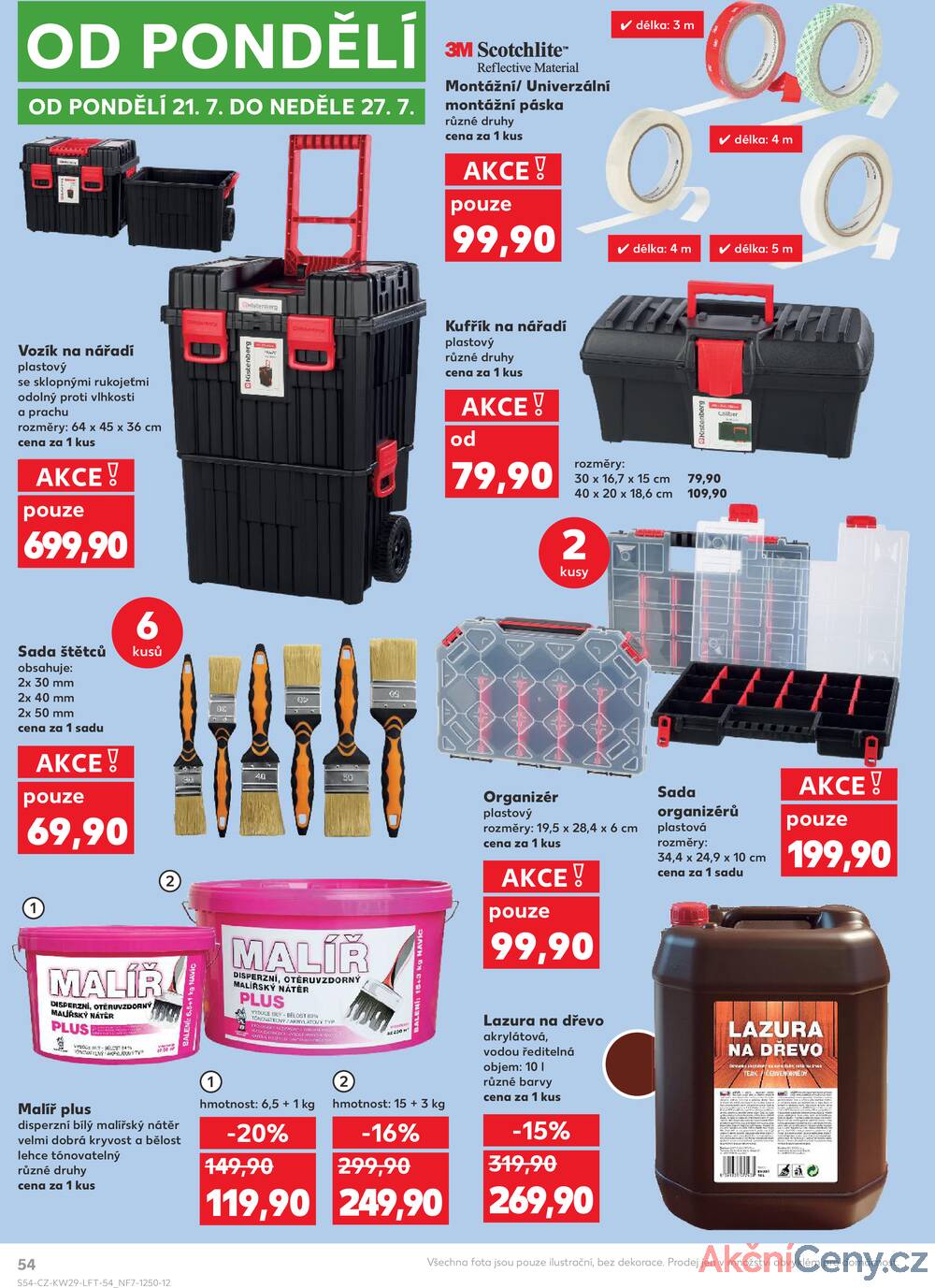 Leták Kaufland - Kaufland 16.7. - 22.7. - Kaufland - Kolín - strana 54
