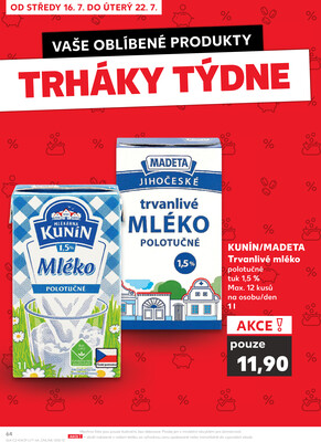 Kaufland 16.7. - 22.7. - Kaufland - Veselí nad Moravou