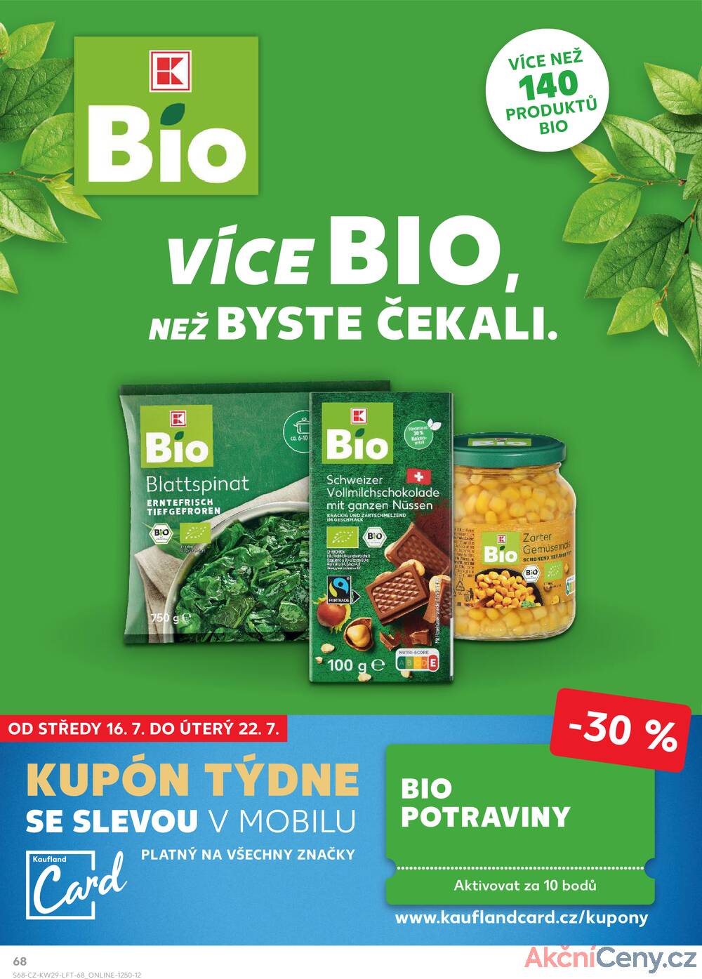 Leták Kaufland - Kaufland 16.7. - 22.7. - Kaufland - Ostrava - Zábřeh - strana 68