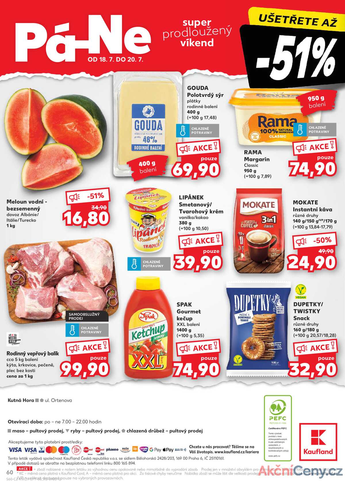 Kaufland 16.7. - 22.7. - Kaufland - Kutná Hora strana 60