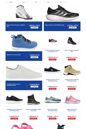 Intersport Boty - 15. 7. 2025