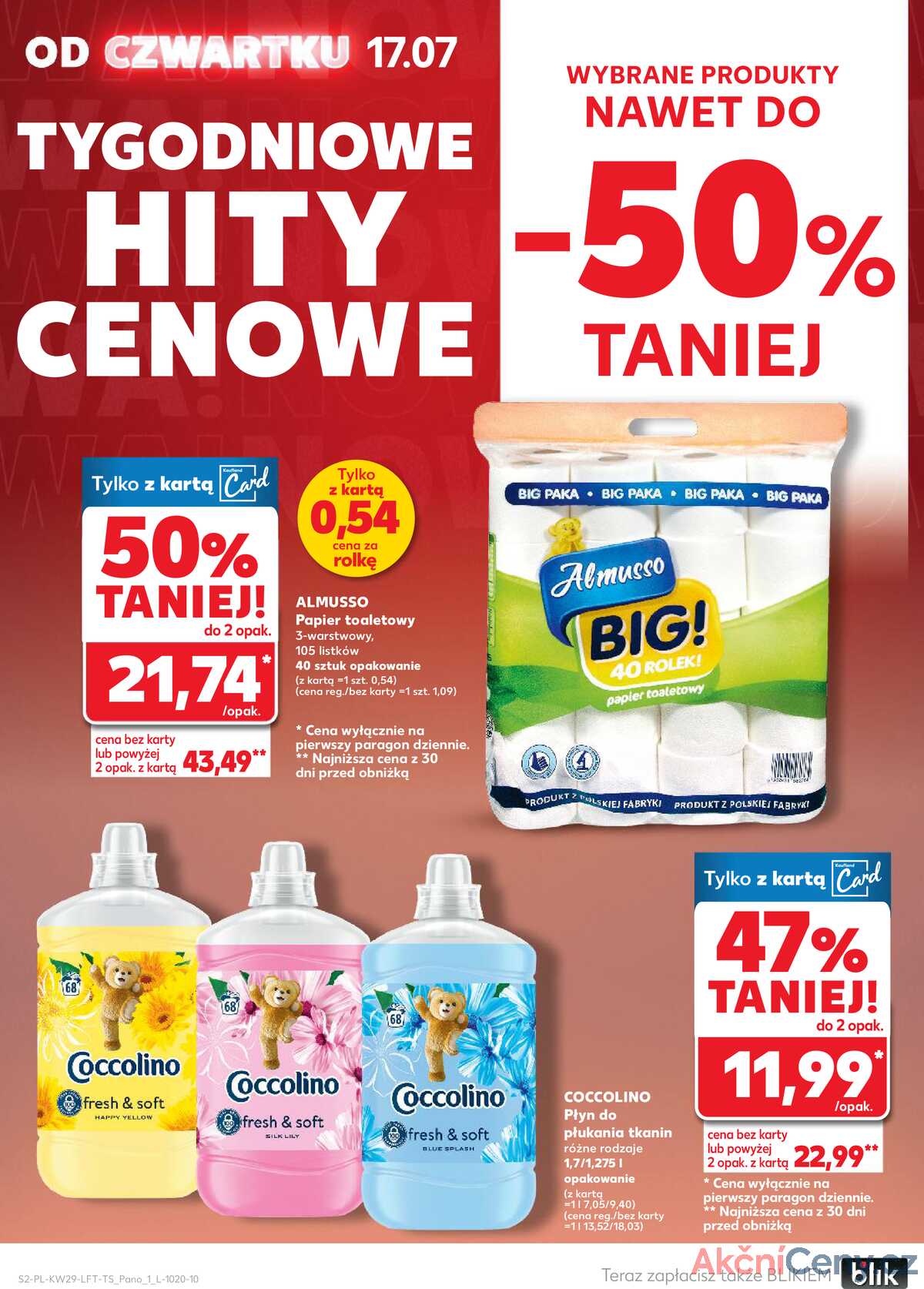 Leták Kaufland Polsko 17.7.-23.7.2025 - Noviny týdne strana 2