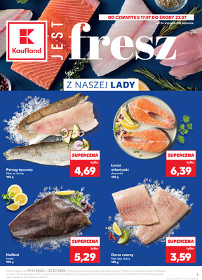 Leták Kaufland Polsko 17.7.-23.7.2025