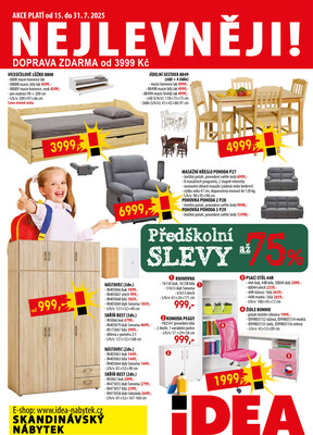 Idea nábytek letáky