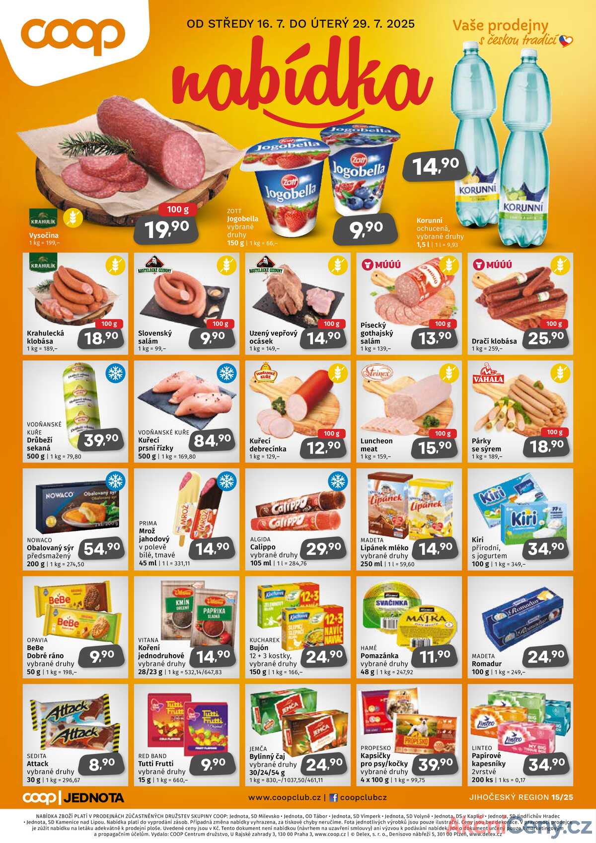 COOP Jihočeský region do 29.7. strana 1