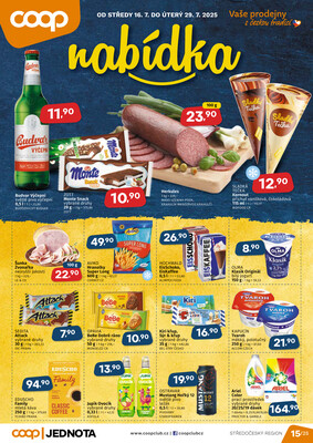 COOP Středočeský region do 29.7.