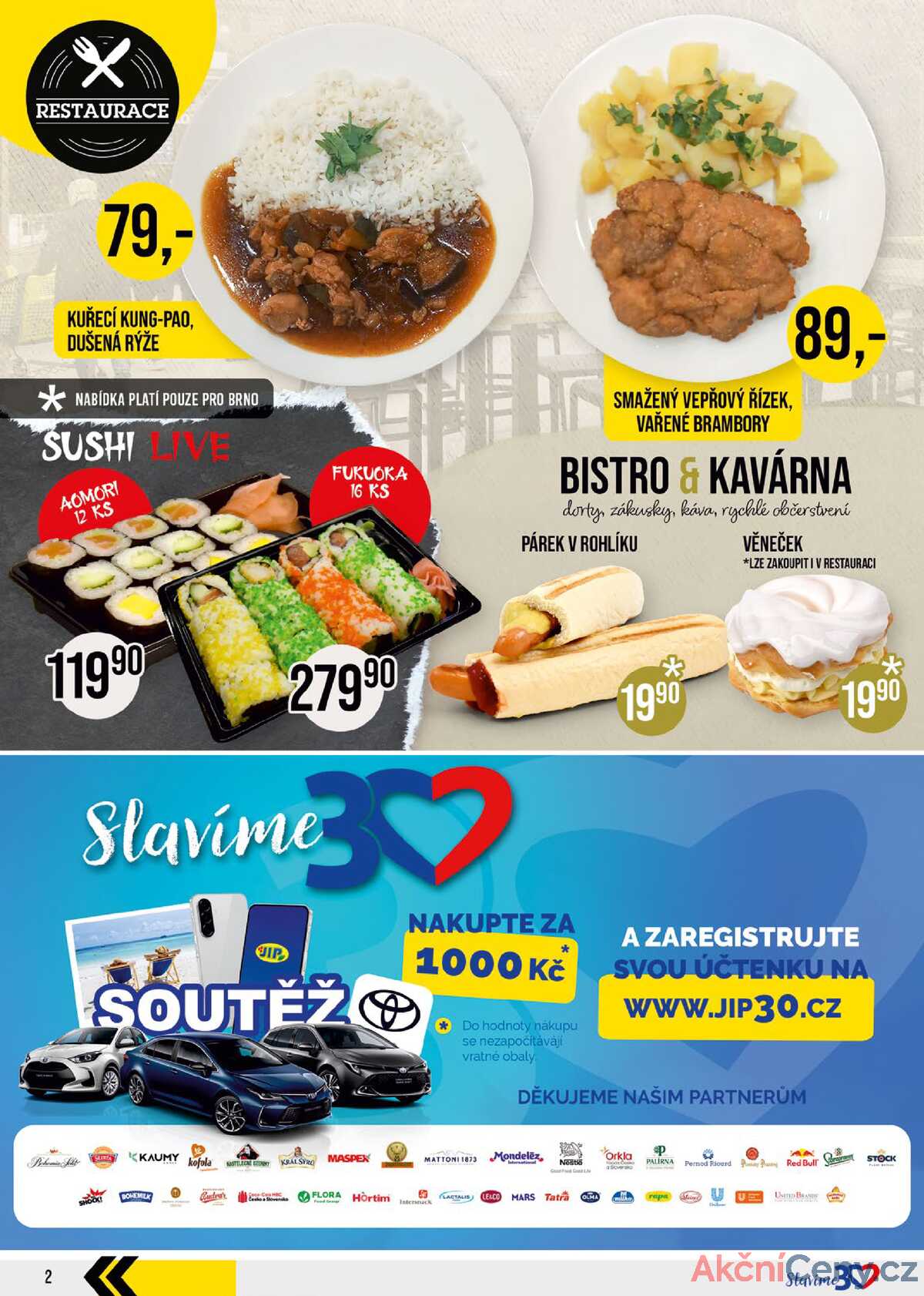 JIP Cash & Carry Brno, Praha, Ostrava od 16.7. do 22.7.2025 strana 2