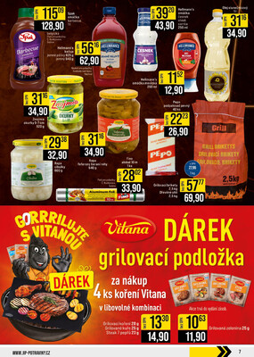 JIP Cash & Carry České Budějovice, Most, Náchod, Polička, Sušice a Svoboda nad Úpou od 16.7. do 22.7.2025