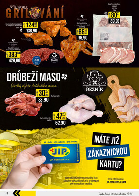 JIP Cash & Carry České Budějovice, Most, Náchod, Polička, Sušice a Svoboda nad Úpou od 16.7. do 22.7.2025