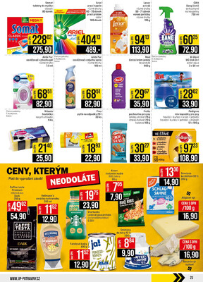 JIP Cash & Carry České Budějovice, Most, Náchod, Polička, Sušice a Svoboda nad Úpou od 16.7. do 22.7.2025