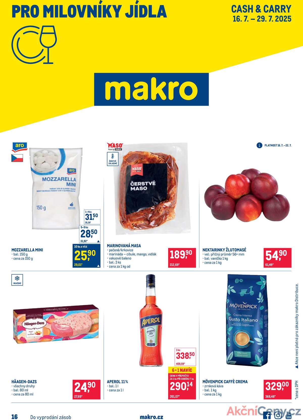 Makro Pro milovníky jídla do 29.7. strana 1