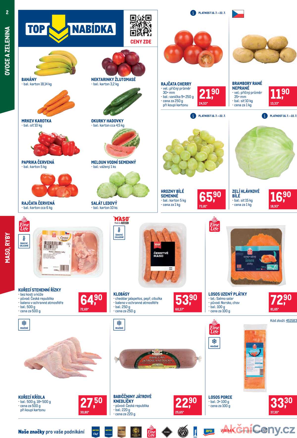 MAKRO Maloobchod od 16.7. do 29.7.2025 strana 2