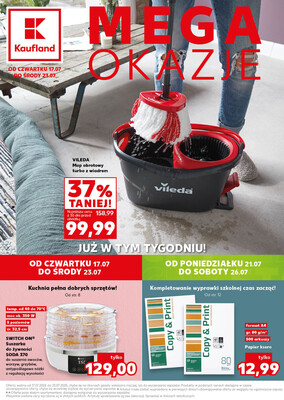Leták Kaufland Polsko 17.7.-23.7.2025
