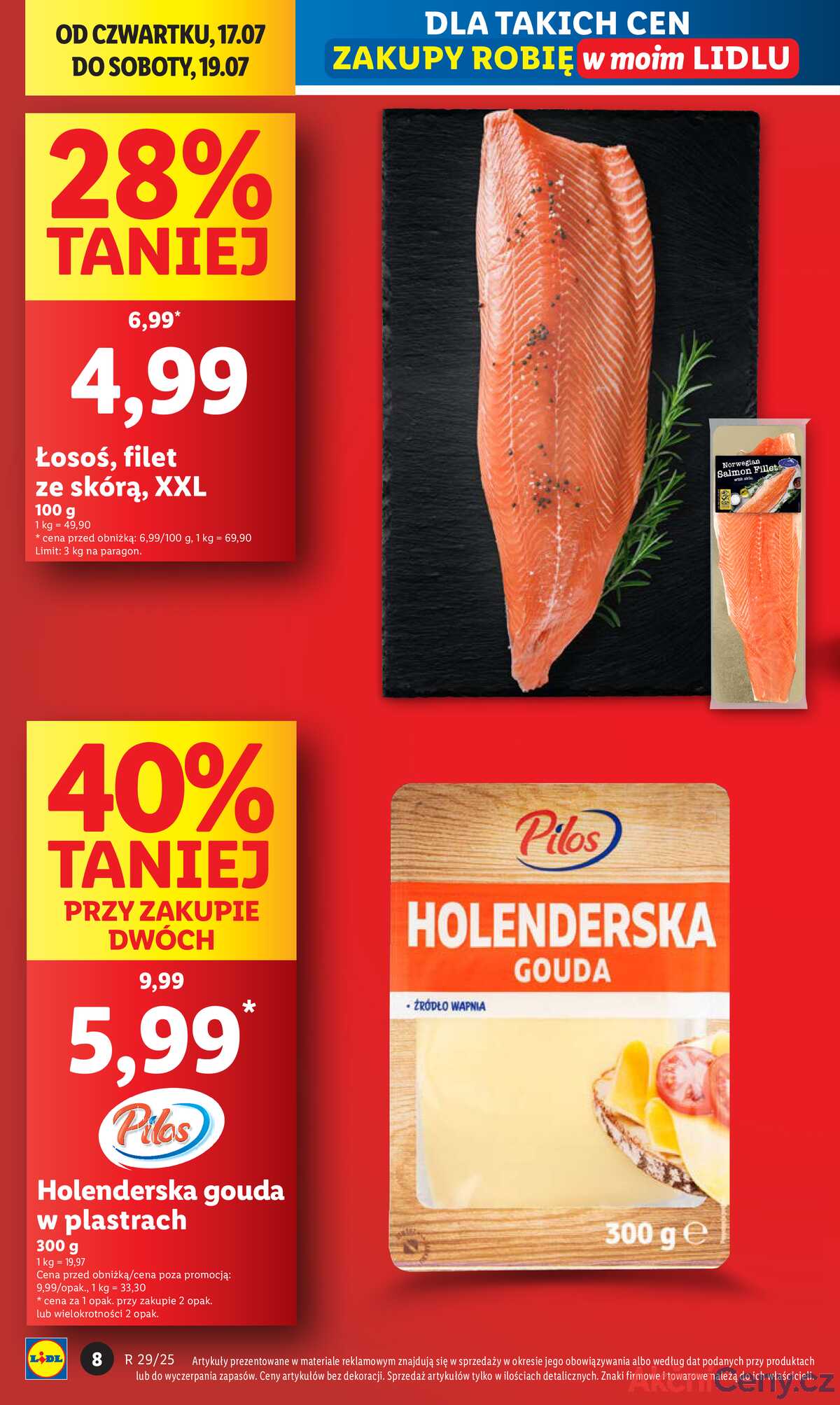 Leták Lidl Polsko 17.7.-19.7.2025 strana 8