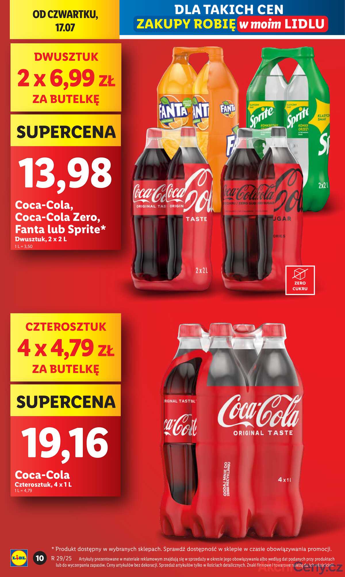 Leták Lidl Polsko 17.7.-19.7.2025 strana 10