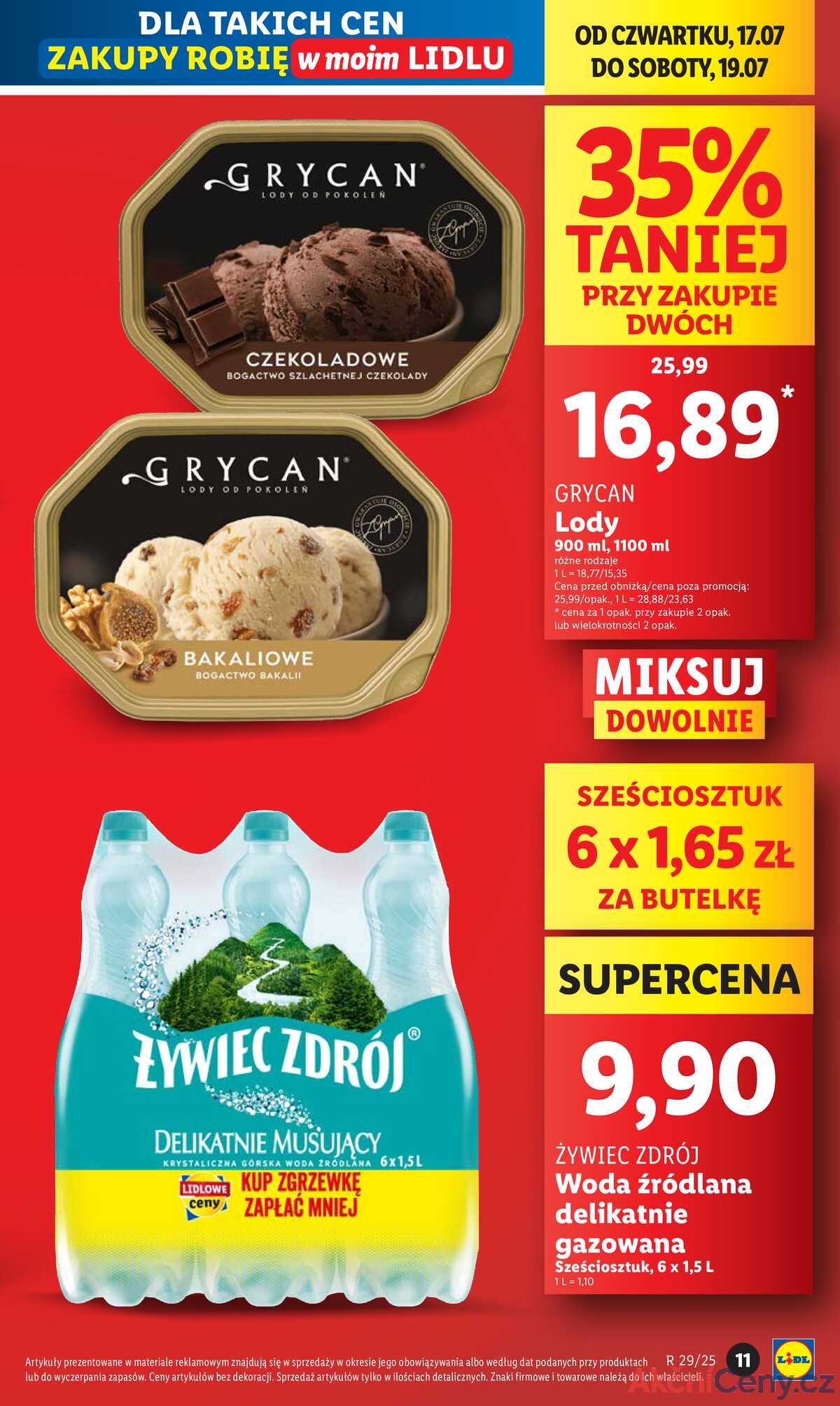 Leták Lidl Polsko 17.7.-19.7.2025 strana 11