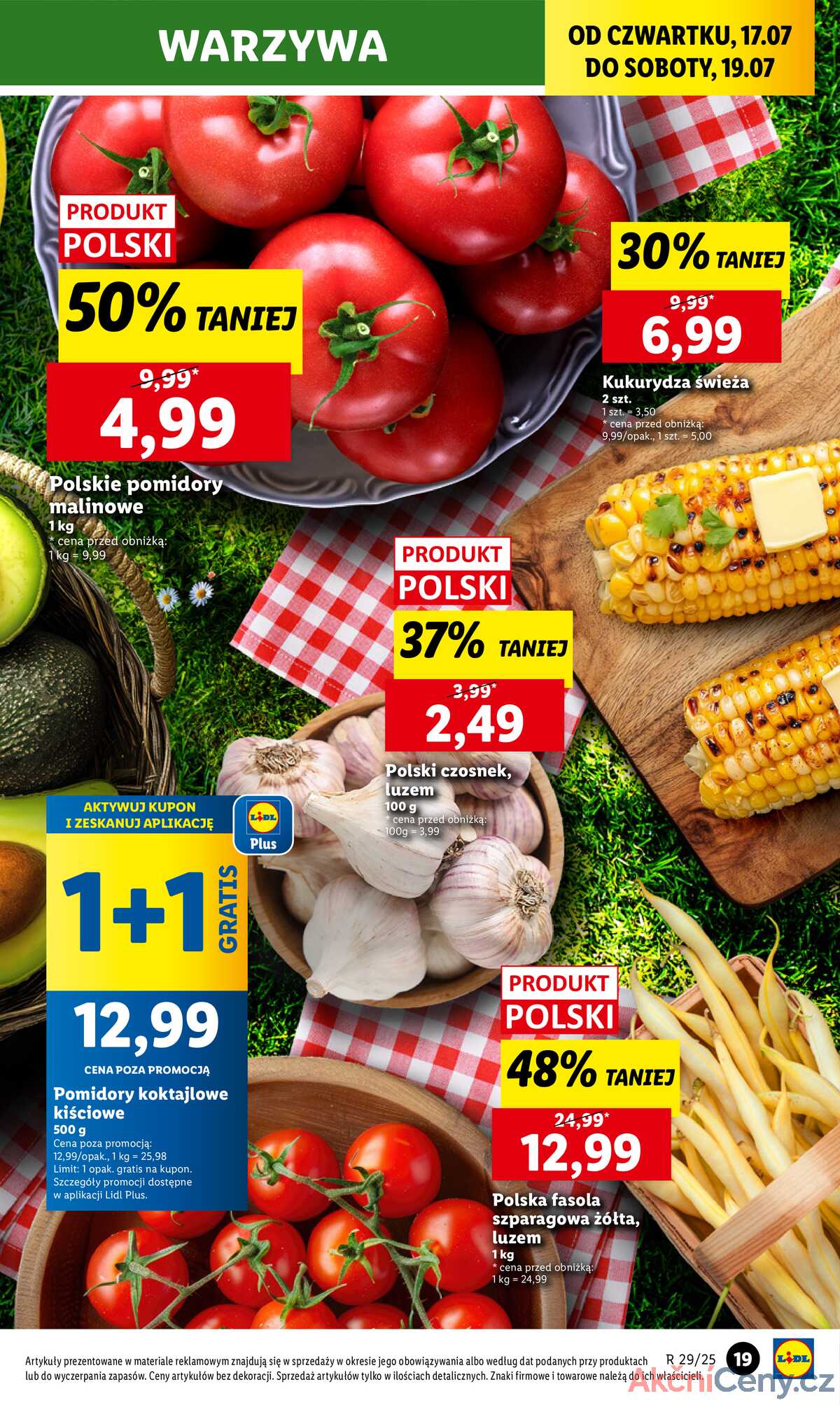 Leták Lidl Polsko 17.7.-19.7.2025 strana 21