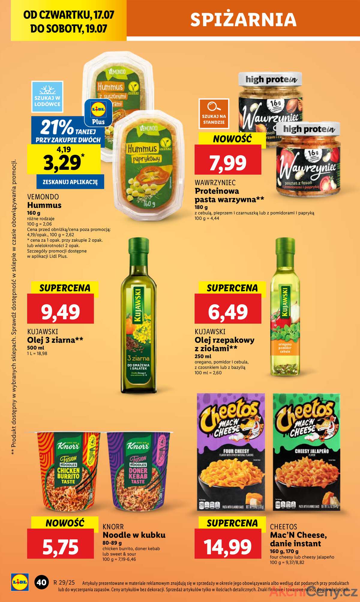 Leták Lidl Polsko 17.7.-19.7.2025 strana 50