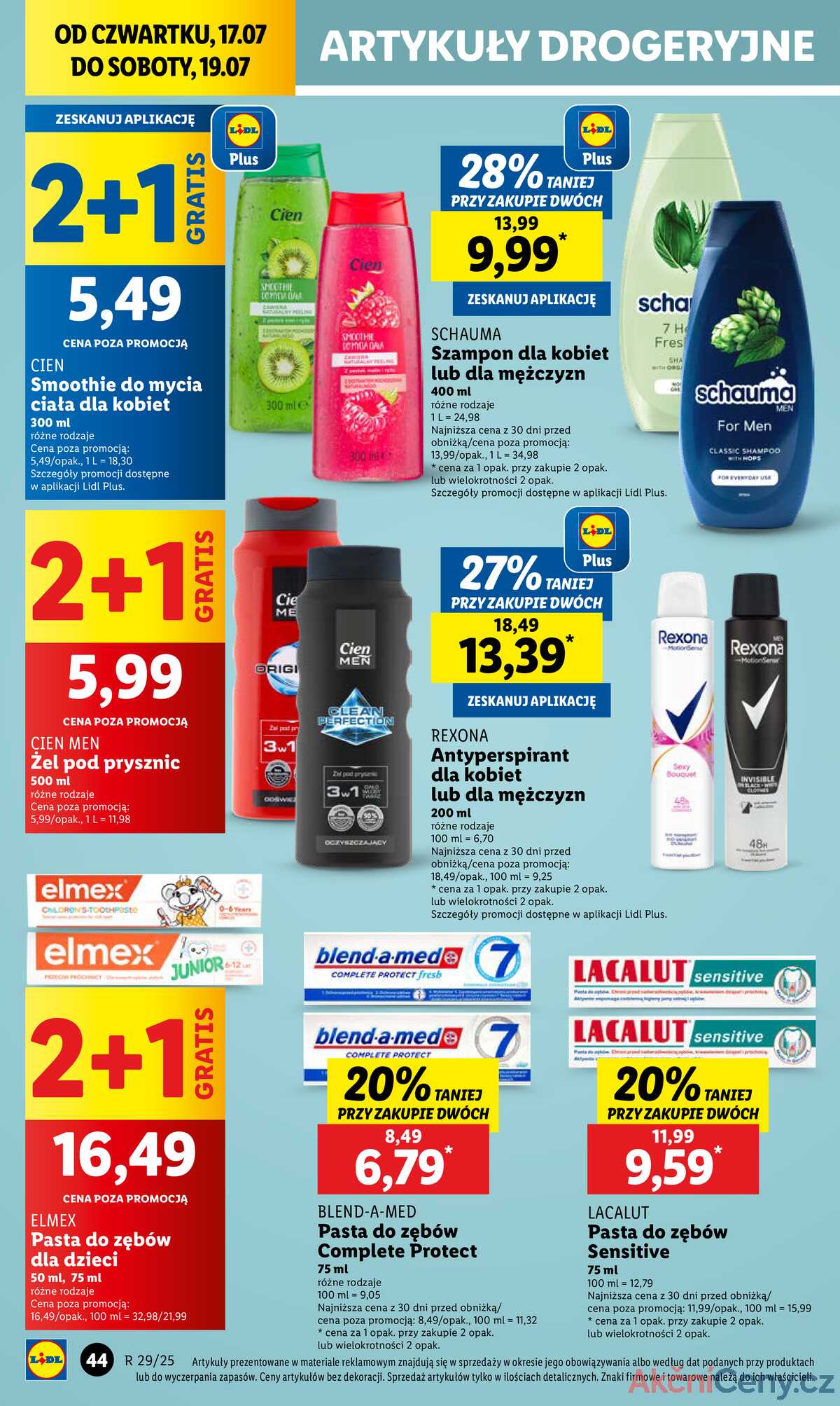 Leták Lidl Polsko 17.7.-19.7.2025 strana 54