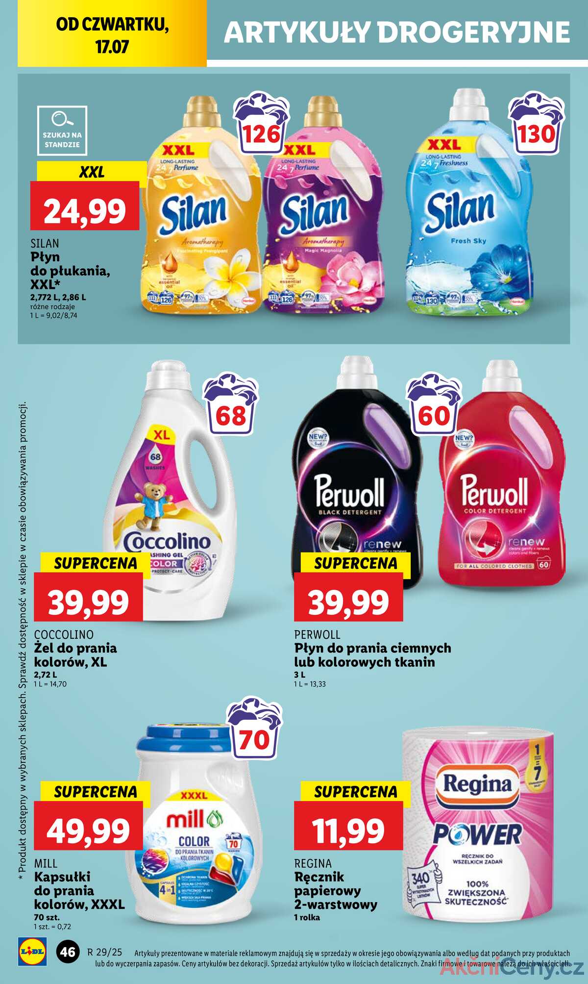 Leták Lidl Polsko 17.7.-19.7.2025 strana 58