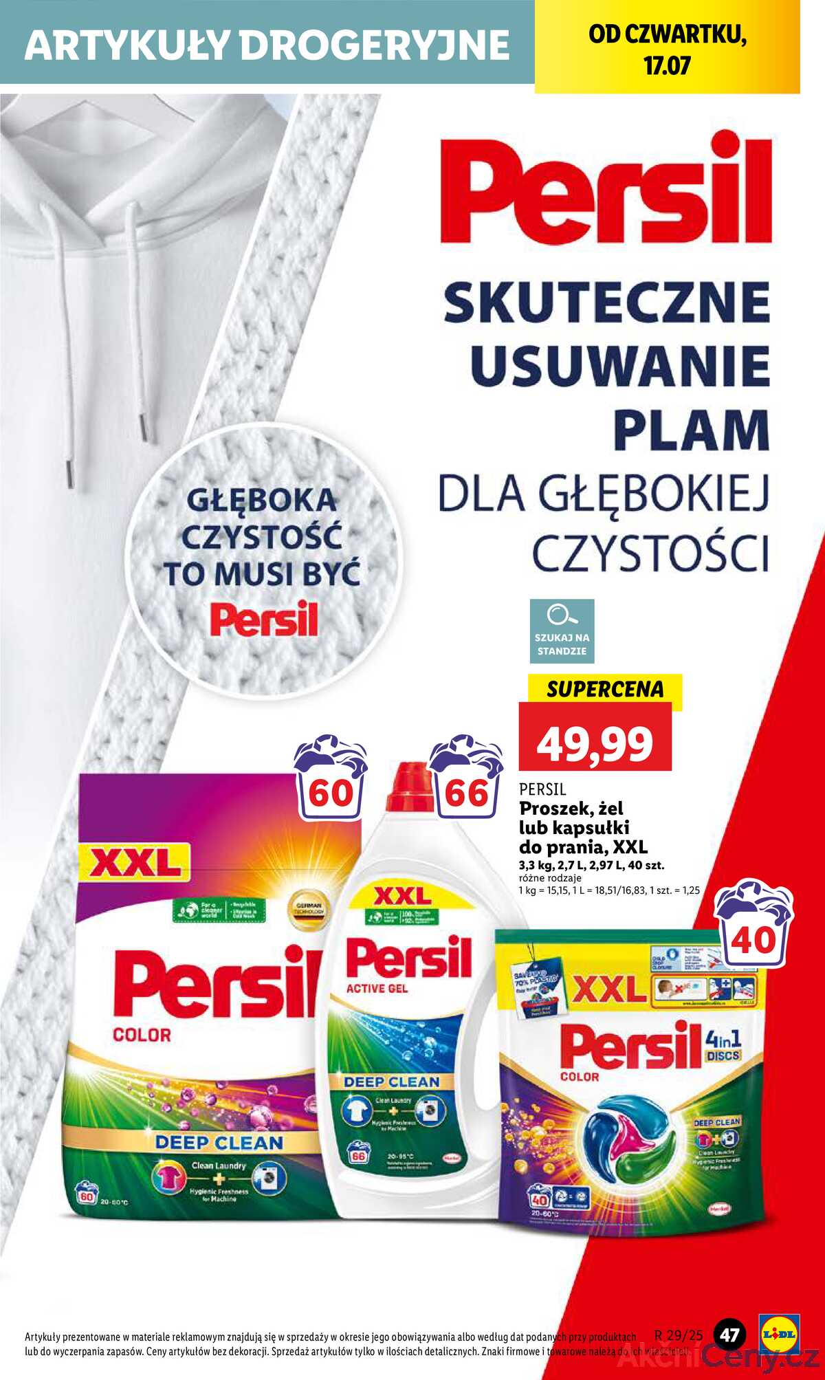 Leták Lidl Polsko 17.7.-19.7.2025 strana 59
