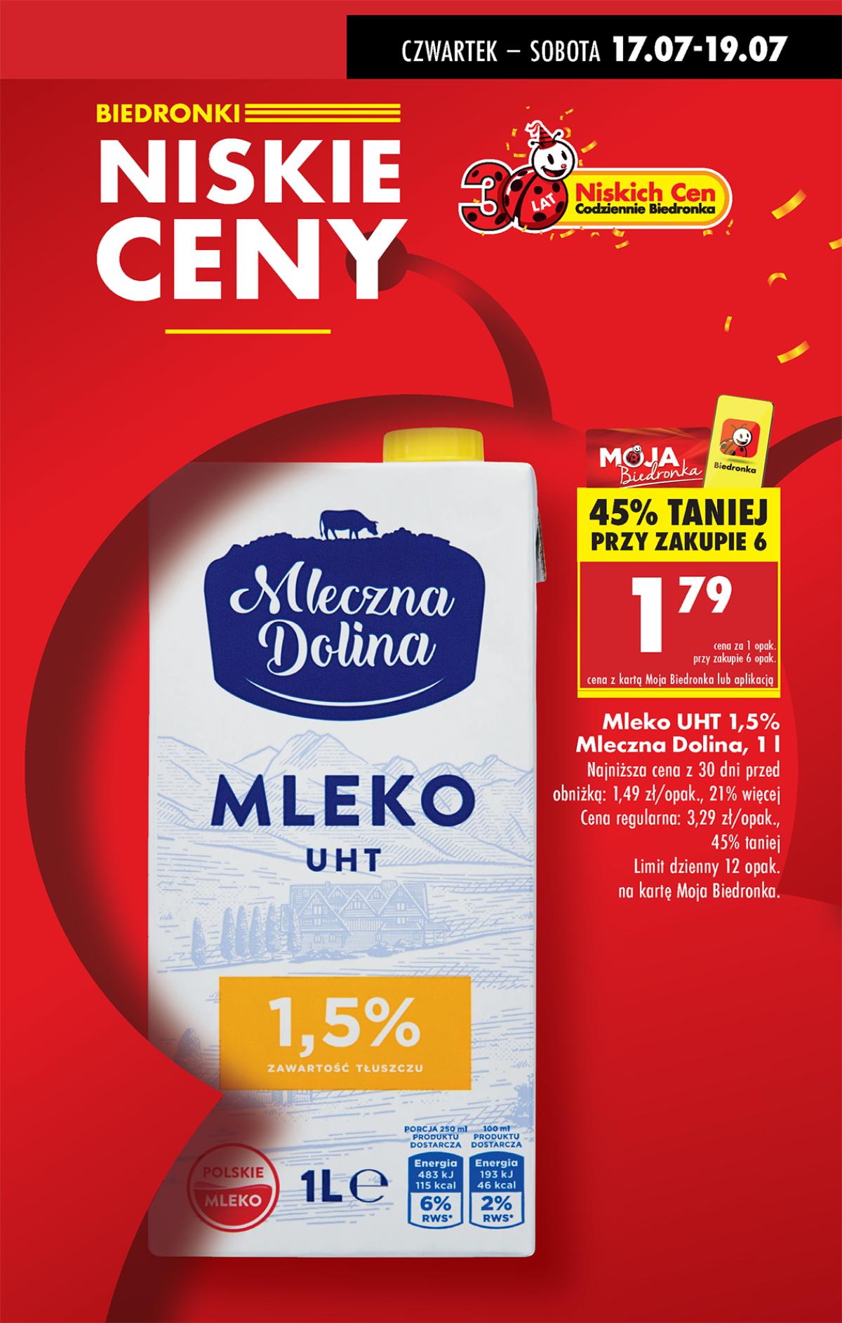 Leták Biedronka Polsko 17.7.-23.7.2025 strana 5