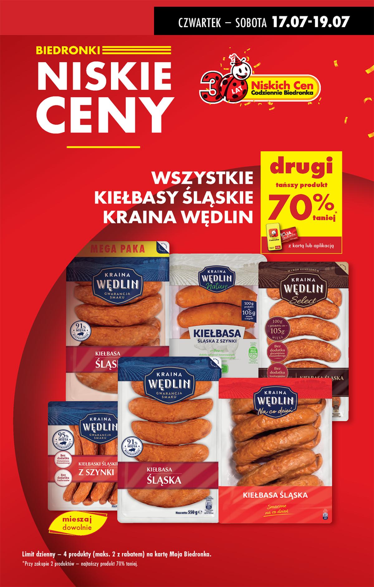 Leták Biedronka Polsko 17.7.-23.7.2025 strana 7