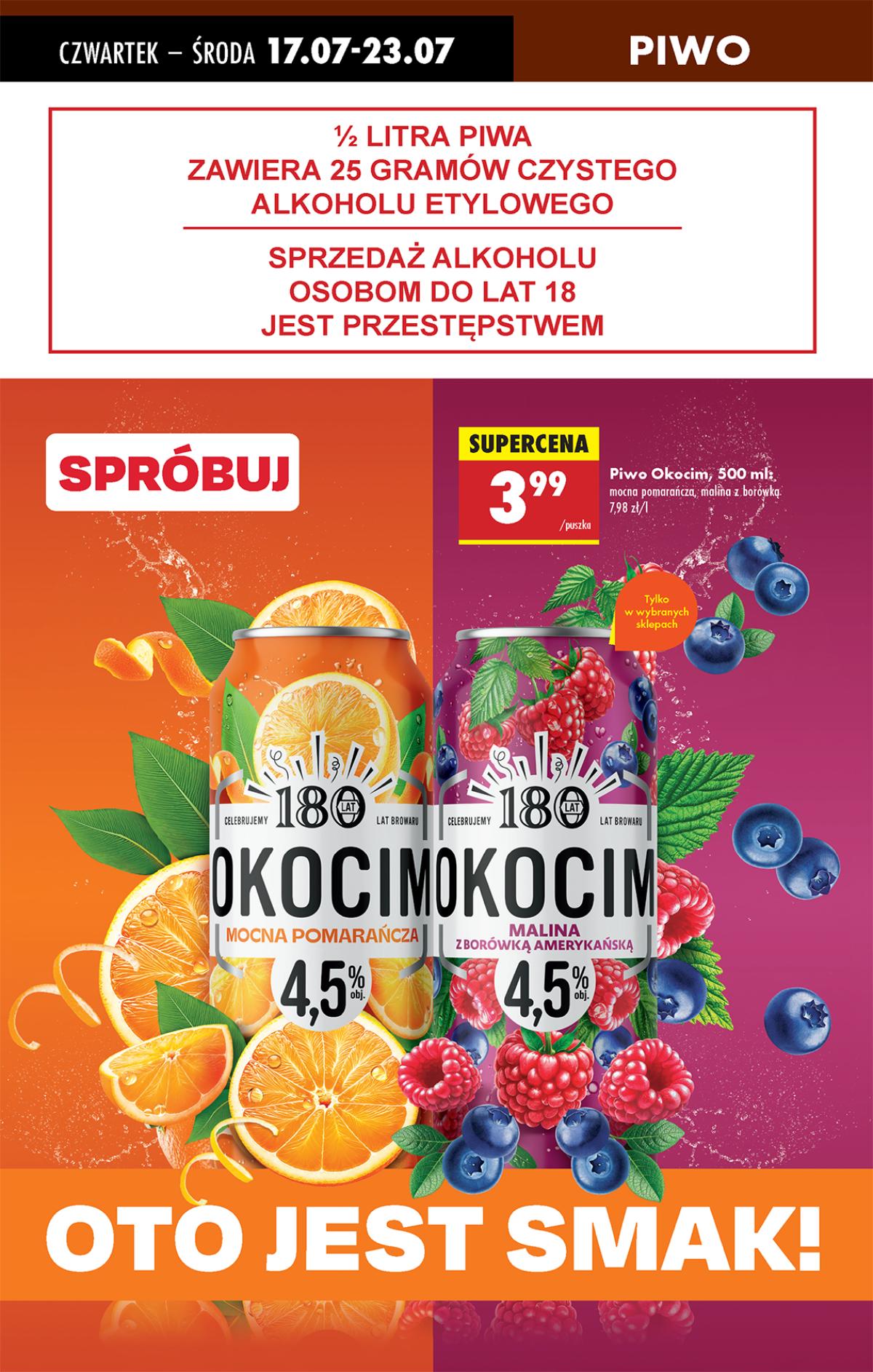 Leták Biedronka Polsko 17.7.-23.7.2025 strana 57