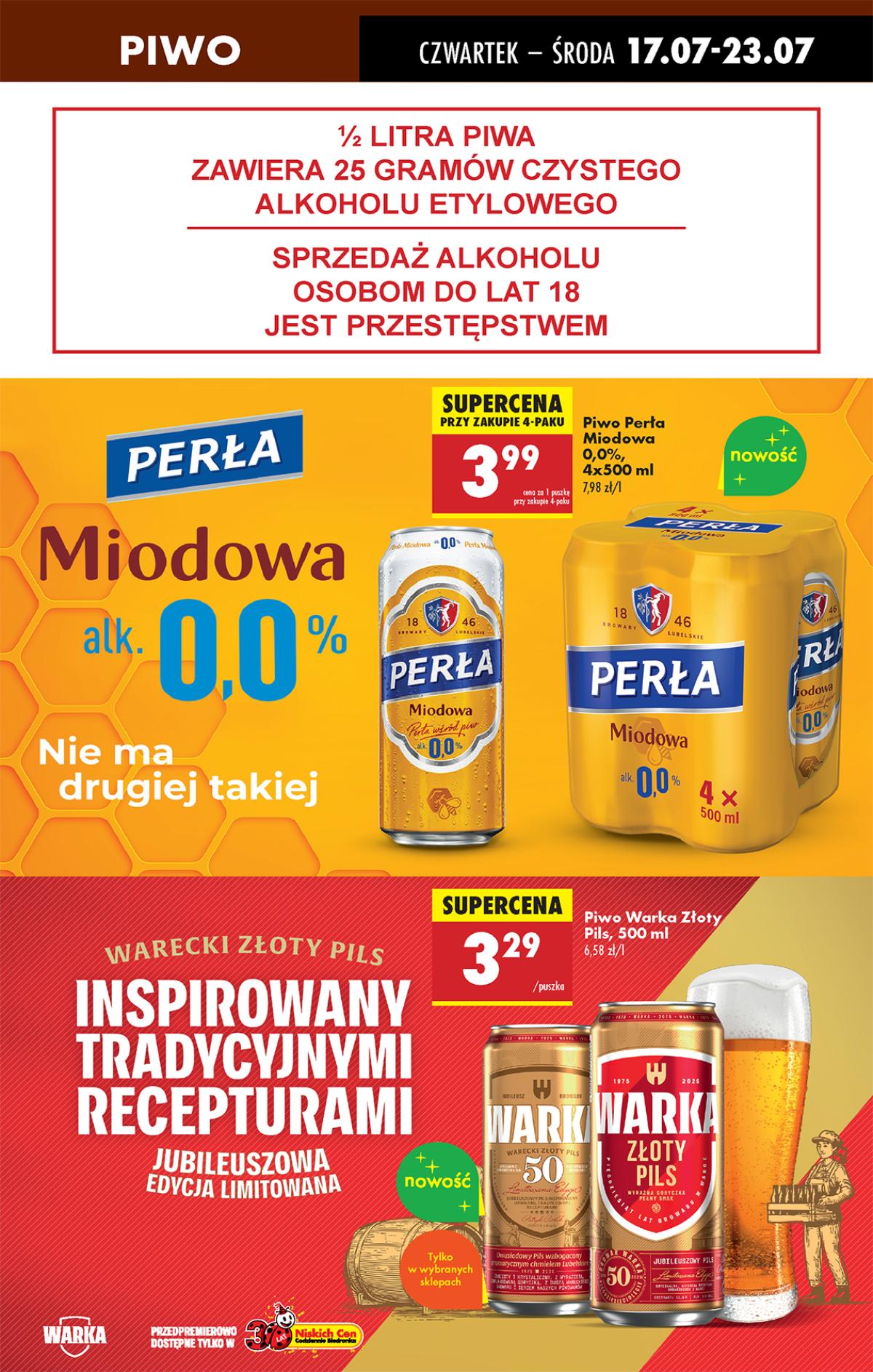 Leták Biedronka Polsko 17.7.-23.7.2025 strana 59