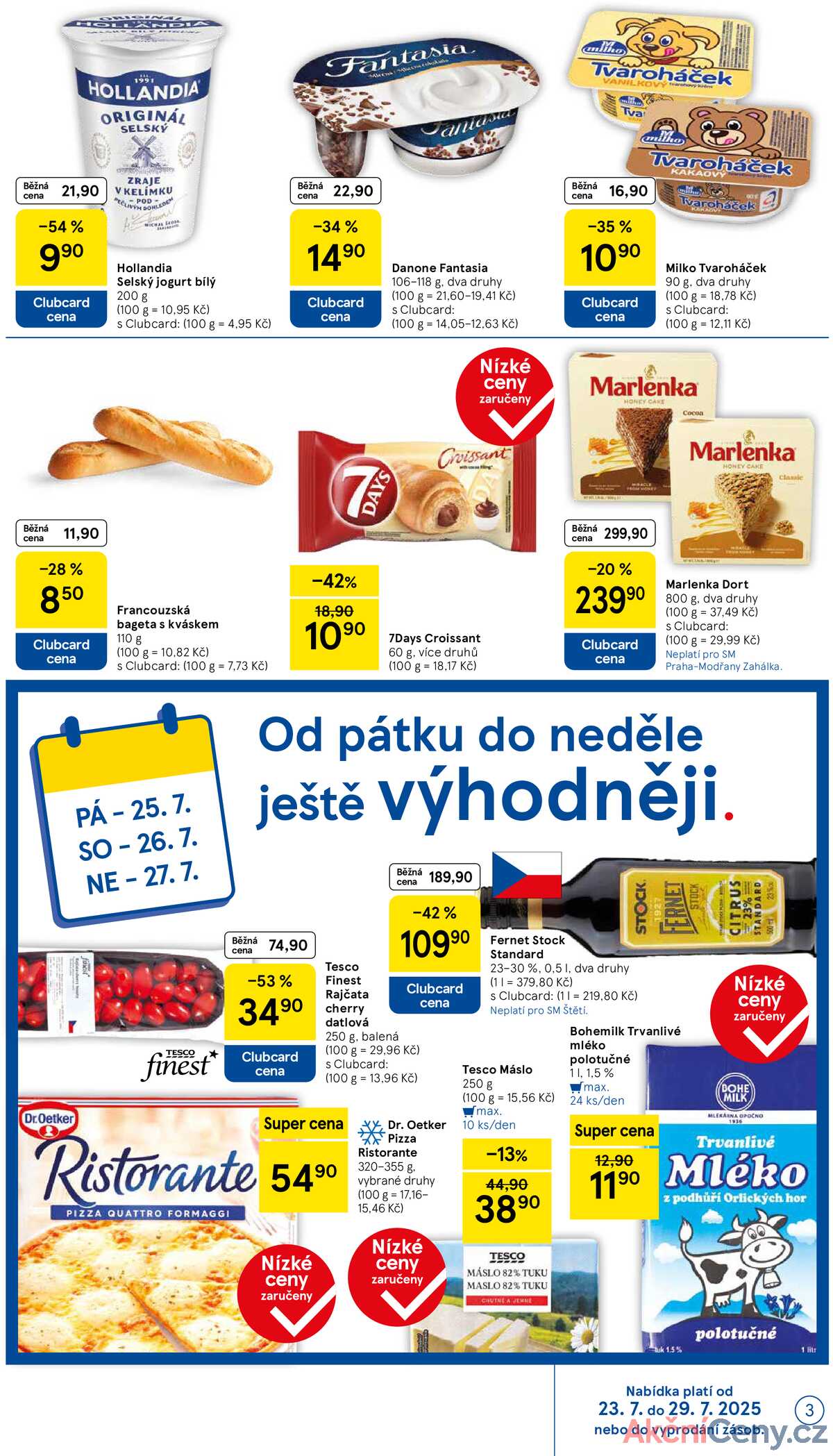 Tesco supermarkety od 23.7. do 29.7.2025 strana 3