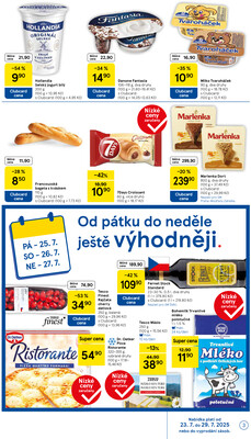 Tesco supermarkety od 23.7. do 29.7.2025