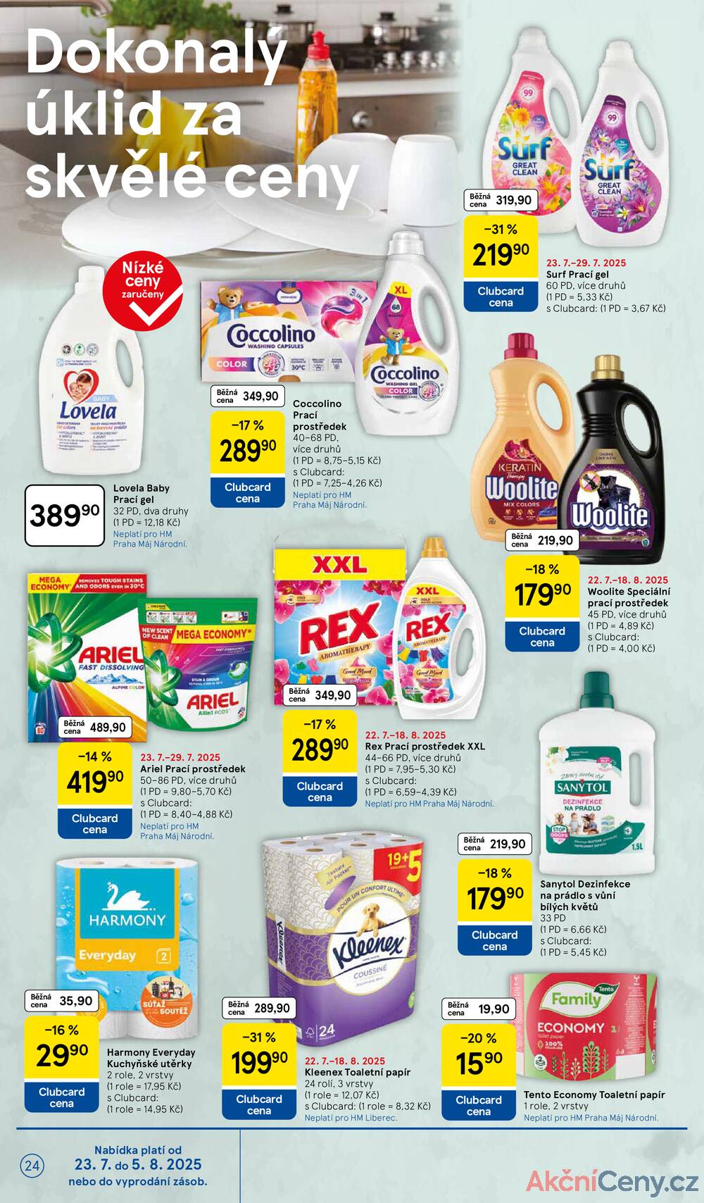 Leták Tesco - Tesco malé hypermarkety od 23.7. do 29.7.2025 - strana 24 Leták Tesco - Tesco malé hypermarkety od 23.7. do 29.7.2025 - strana 24