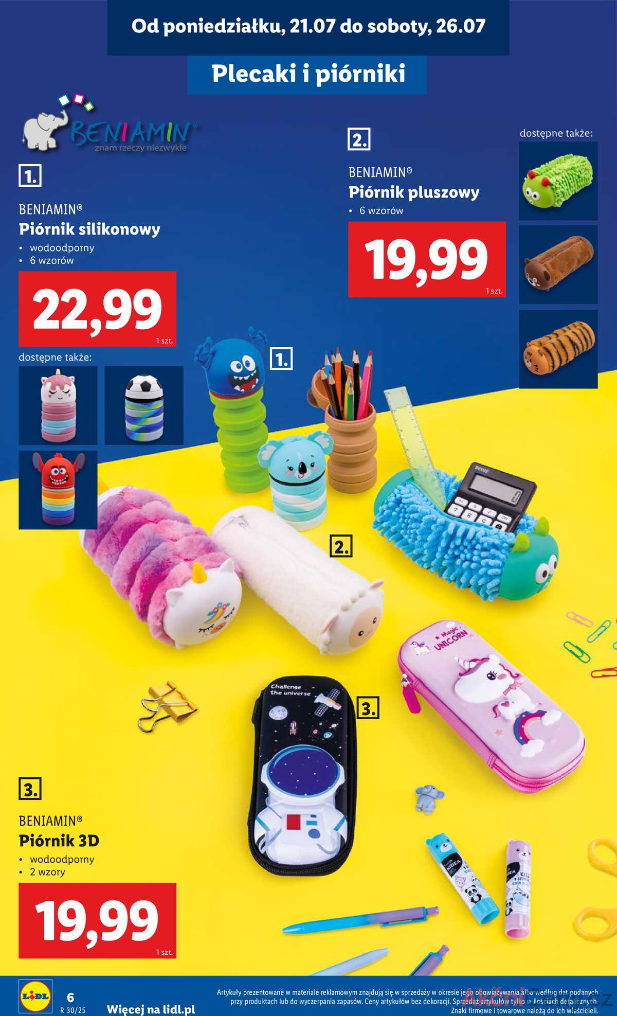 Leták Lidl Polsko 18.7.-30.8.2025 - KATALOG PŘIPRAVENÝ DO ŠKOLY strana 8