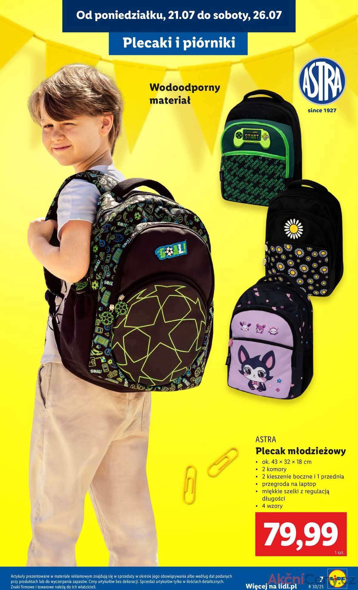 Leták Lidl Polsko 18.7.-30.8.2025 - KATALOG PŘIPRAVENÝ DO ŠKOLY strana 9