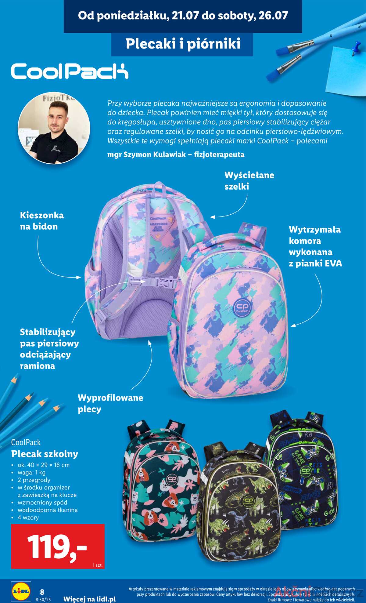 Leták Lidl Polsko 18.7.-30.8.2025 - KATALOG PŘIPRAVENÝ DO ŠKOLY strana 10