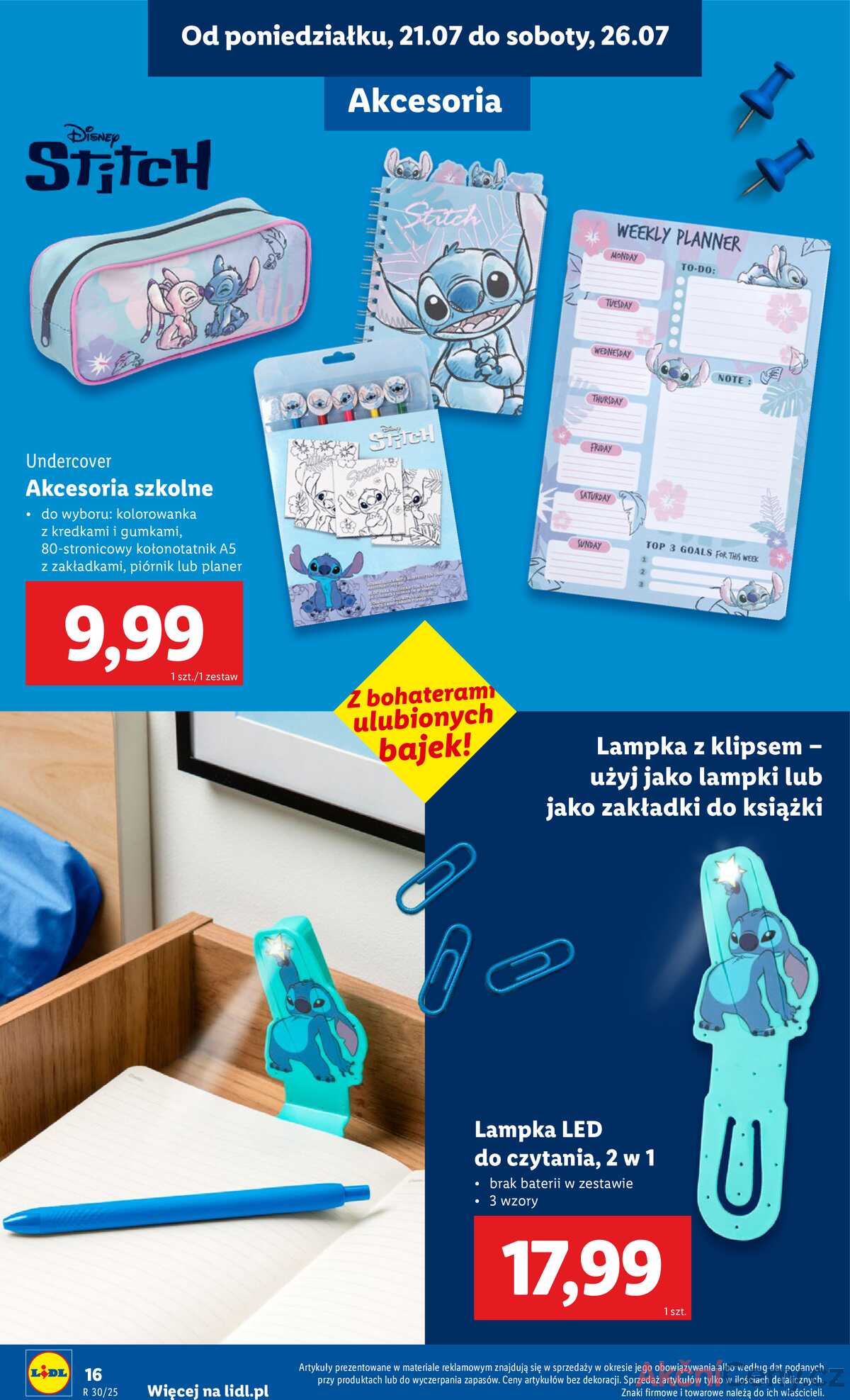 Leták Lidl Polsko 18.7.-30.8.2025 - KATALOG PŘIPRAVENÝ DO ŠKOLY strana 18