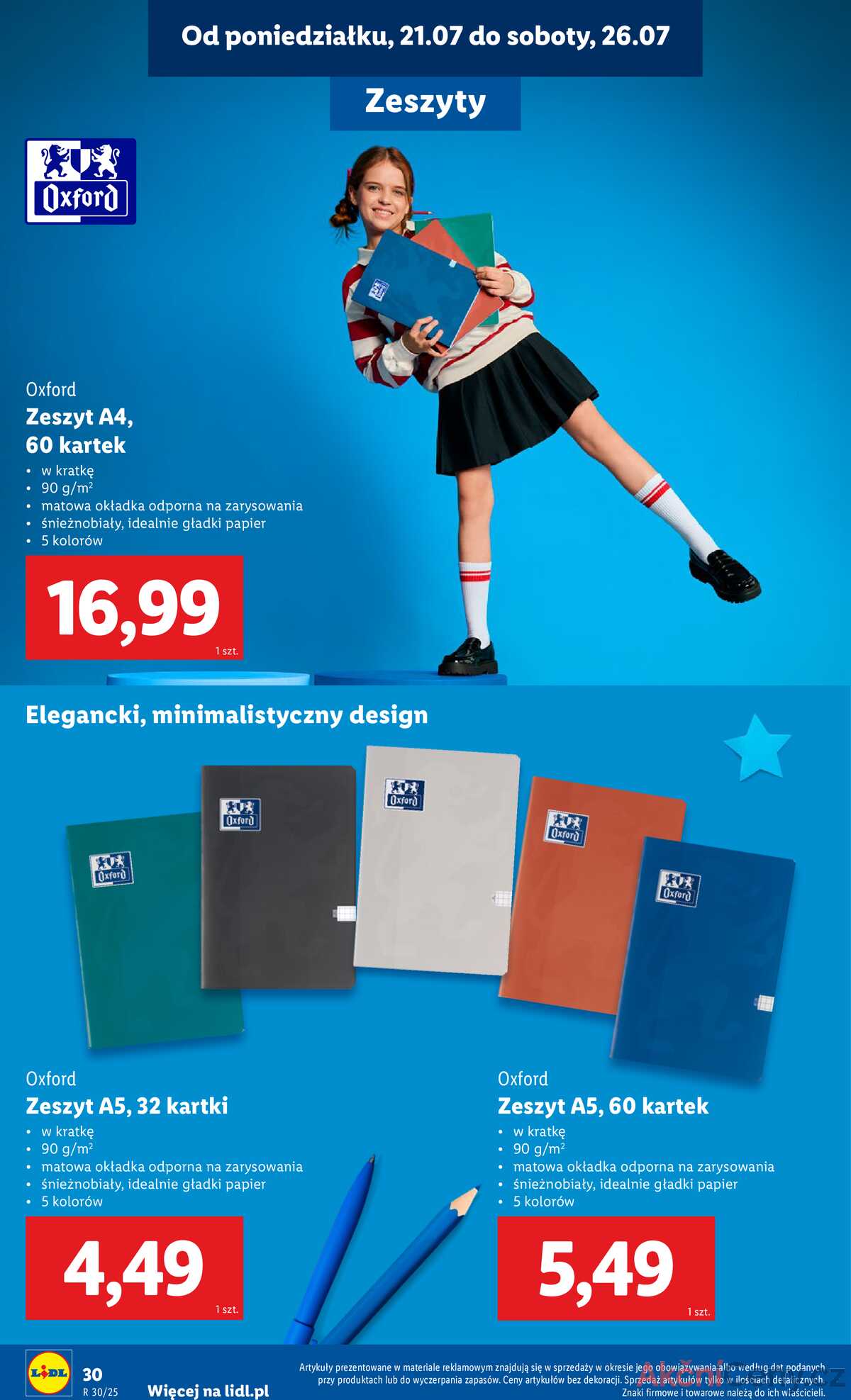 Leták Lidl Polsko 18.7.-30.8.2025 - KATALOG PŘIPRAVENÝ DO ŠKOLY strana 32