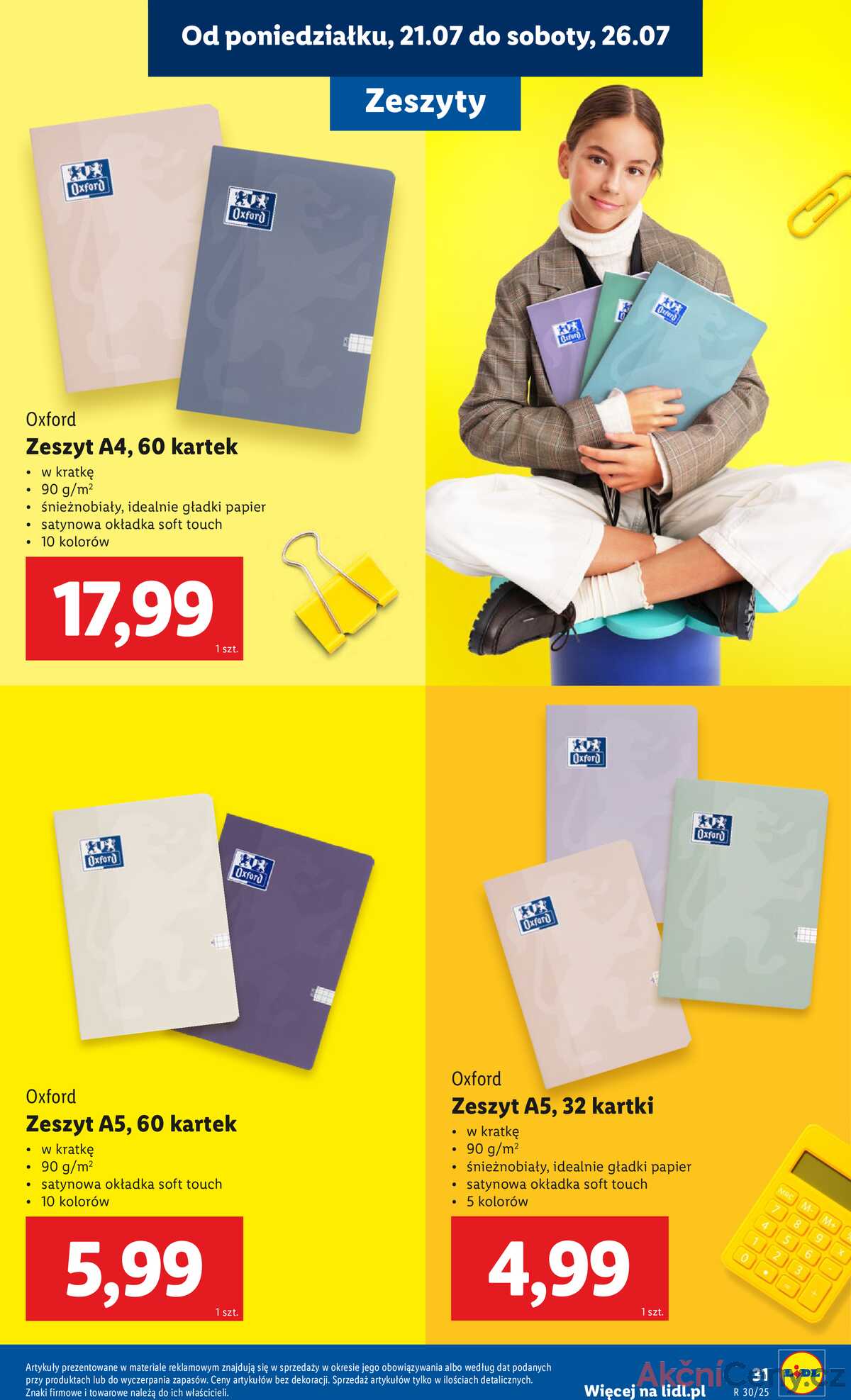 Leták Lidl Polsko 18.7.-30.8.2025 - KATALOG PŘIPRAVENÝ DO ŠKOLY strana 33