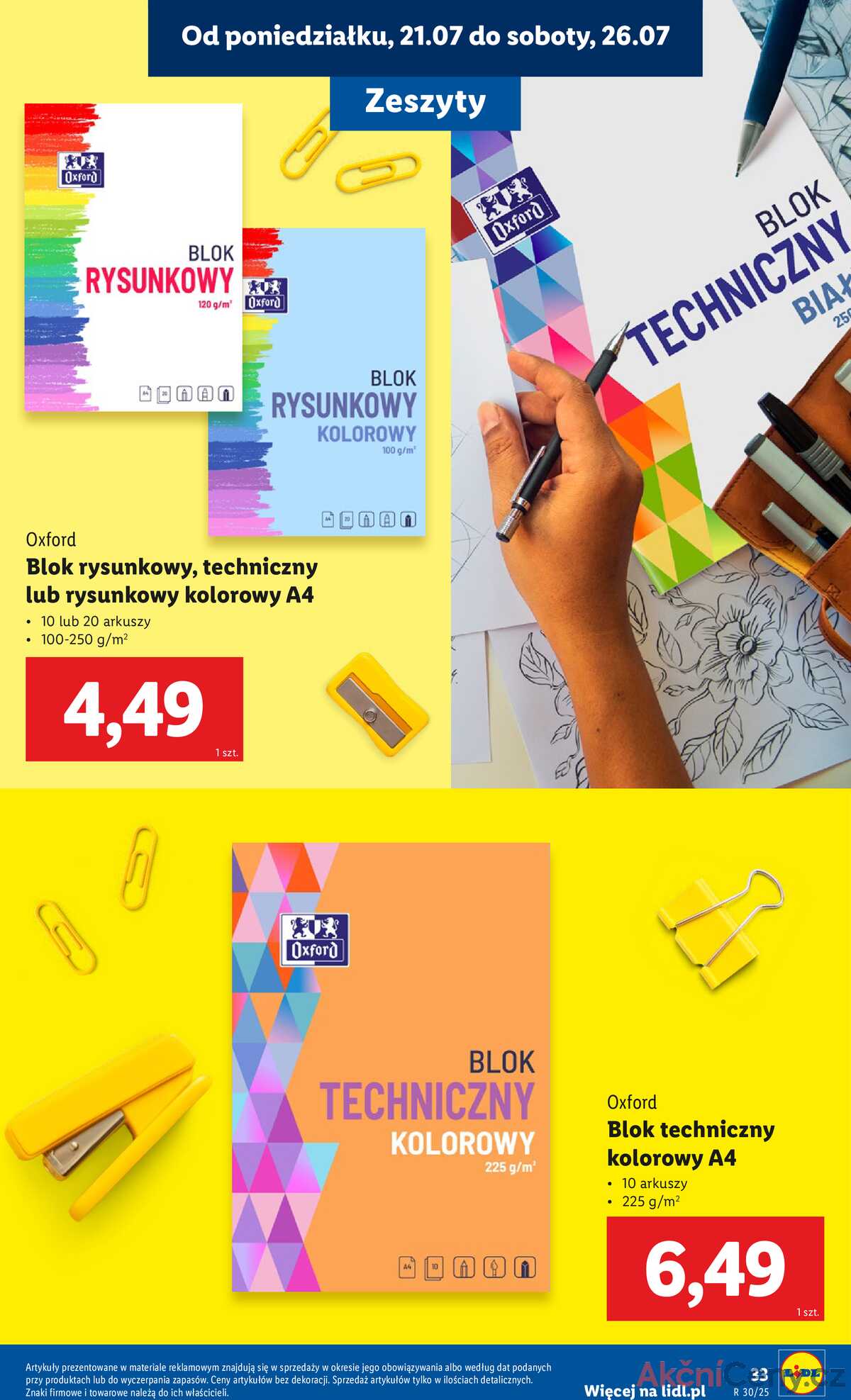 Leták Lidl Polsko 18.7.-30.8.2025 - KATALOG PŘIPRAVENÝ DO ŠKOLY strana 35